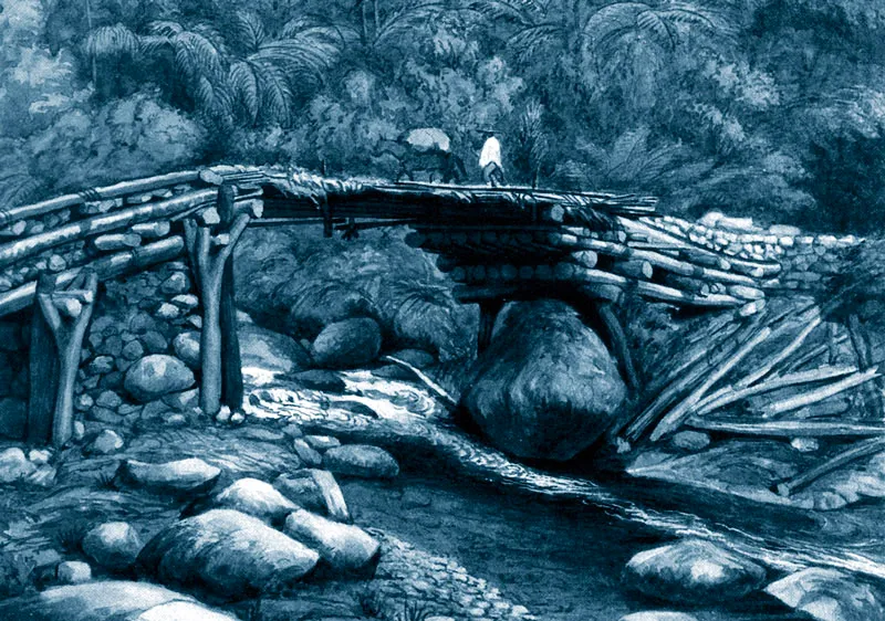 Puente cerca de Bogotá. Edward Mark. Óscar Monsalve