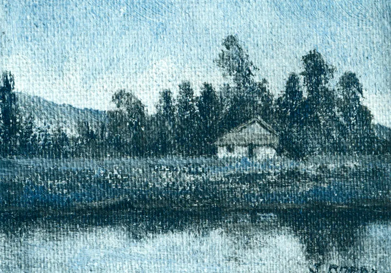 Río Bogotá. Josefina Borda de Franco. Óscar Monsalve