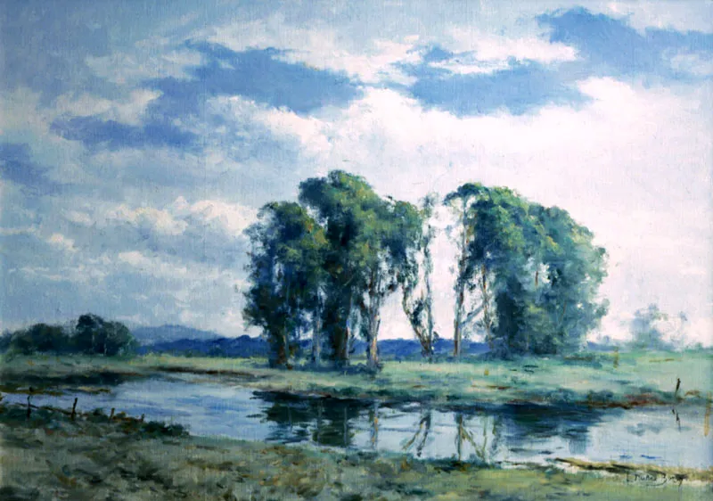 Paisaje Sabanero. Luis Nuñez Borda. Óscar Monsalve