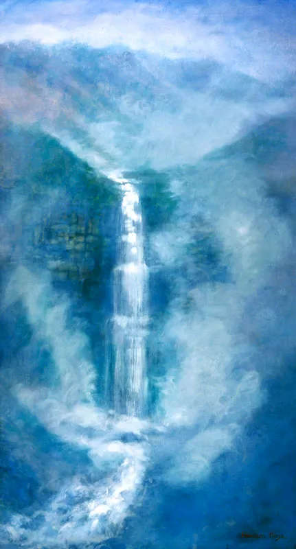 Salto del Tequendama. Francisco Ariza.  scar Monsalve