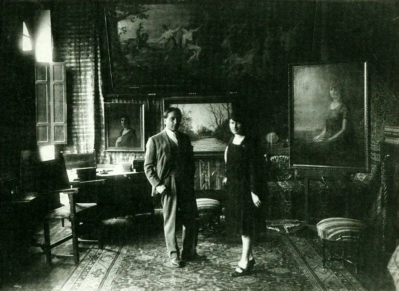 Emilia lvarez en "El hogar de la joven". 1928 