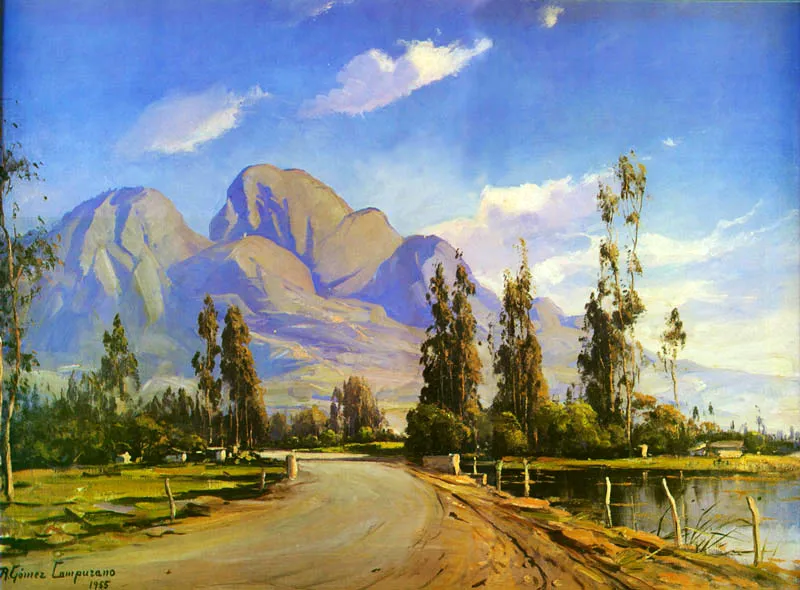 Paisaje de la sabana. 1945
 