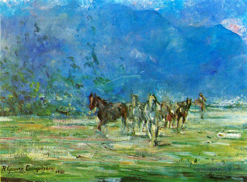 Caballos. 1980 