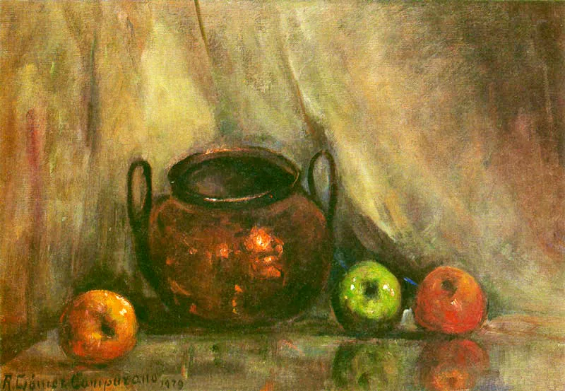 Cobre y manzanas.  1979 