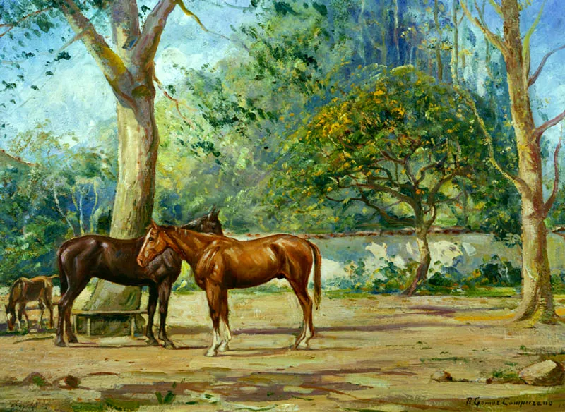 Caballos en Sidonio. 1963 