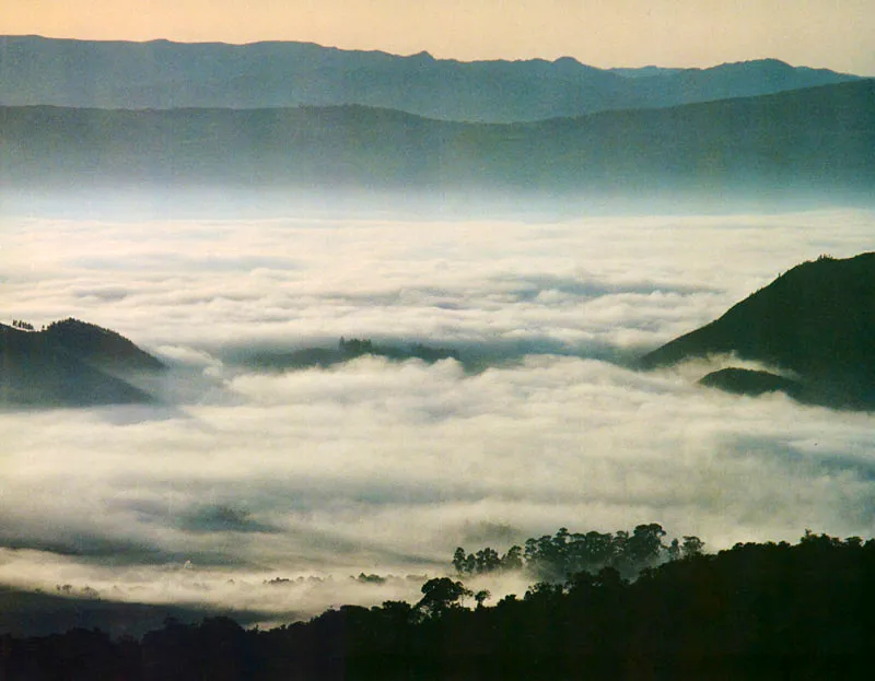 El Valle de Tabio, y la sabana hacia el oriente. Juan Ramn Giraldo Arciniegas