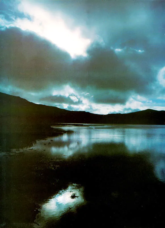 Atardecer en Laguna Negra. Páramo de Sumapaz.