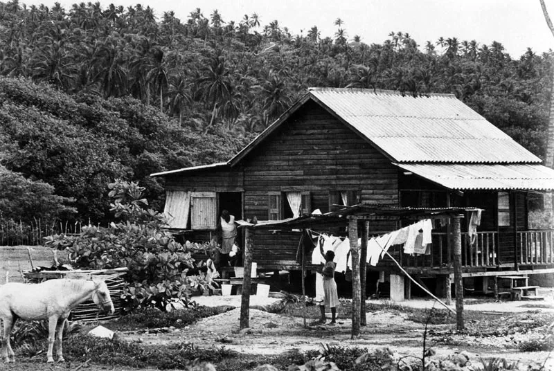 San Andrs. Casita Campesina en el Sound Bay. Hernn Daz