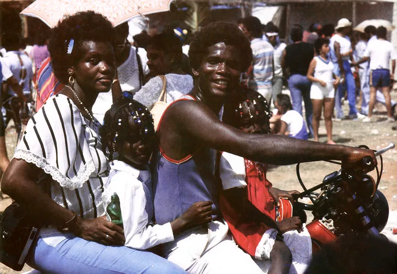 San Andrés. Familia joven de Sierthenderg Point.
Hernán Díaz