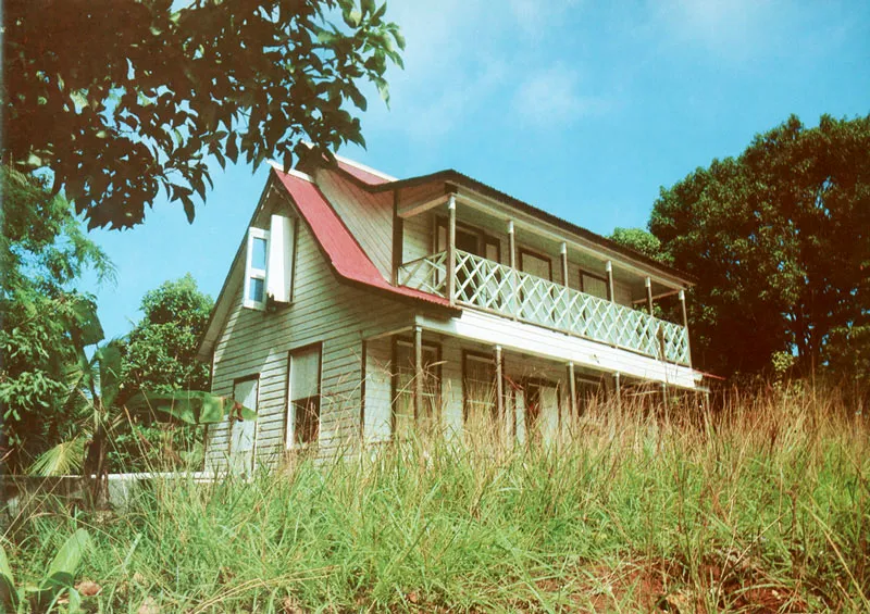 San Andrés. Casa en colores de verano. Hernán Díaz