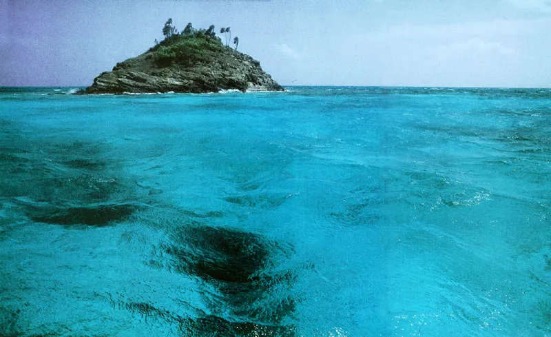 Providencia,. De Jones Point Crab Cay, un islote sin sombra. Hernán Díaz