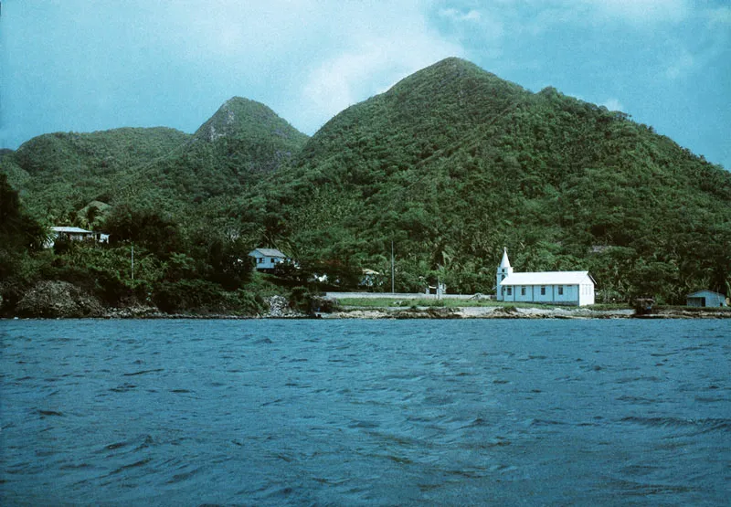 Providencia. Perfil de Lazy Hill Gully.
Hernán Díaz