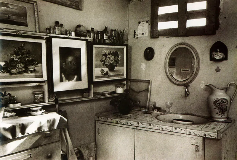 San Andrés. Rincón en casa de Miss Iris la pintora de la isla.
Hernán Díaz