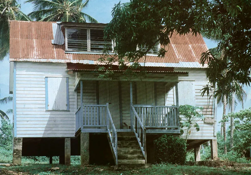 San Andrés. La casa del balcón azul.
Hernán Díaz