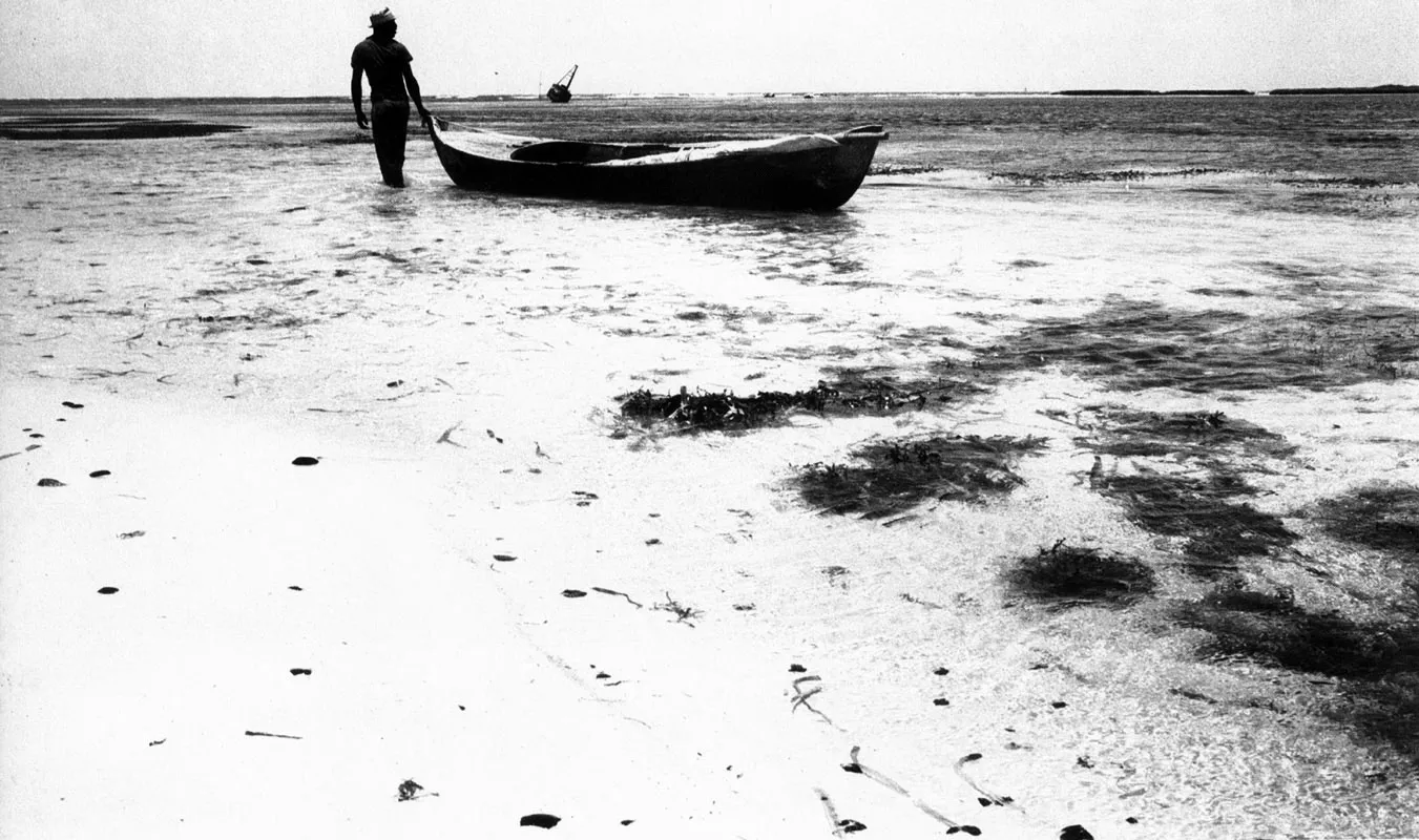 San Andrés. El pescador de Dry Showall. Hernán Díaz