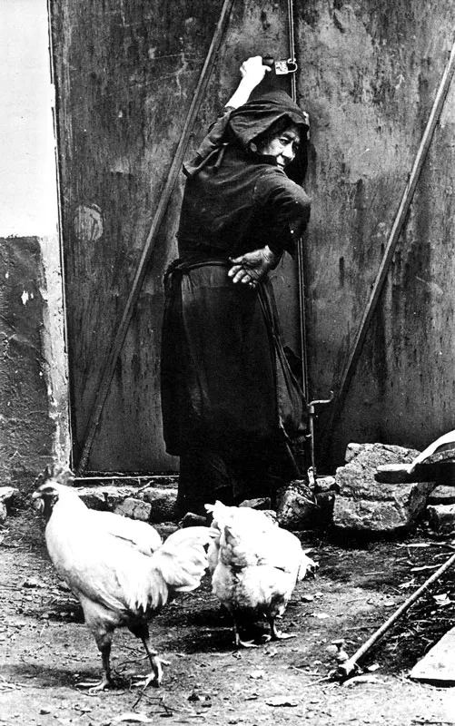 La loca de las gallnas.
(Carlos Caicedo).