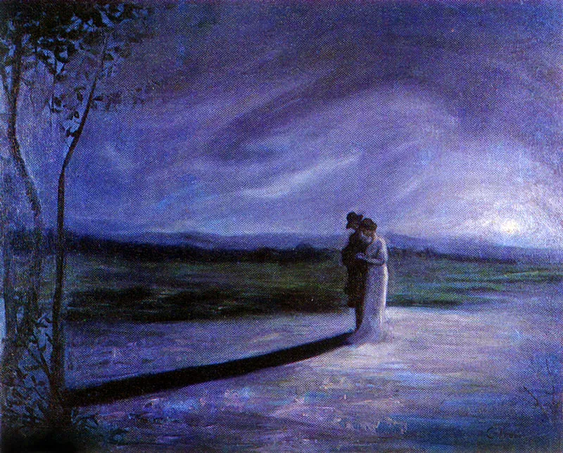 CORIOLANO LEUDO
Nocturno. 1915c.
Oleo sobre lienzo. 49 x 60 cm.
Coleccin particular, Bogot. 