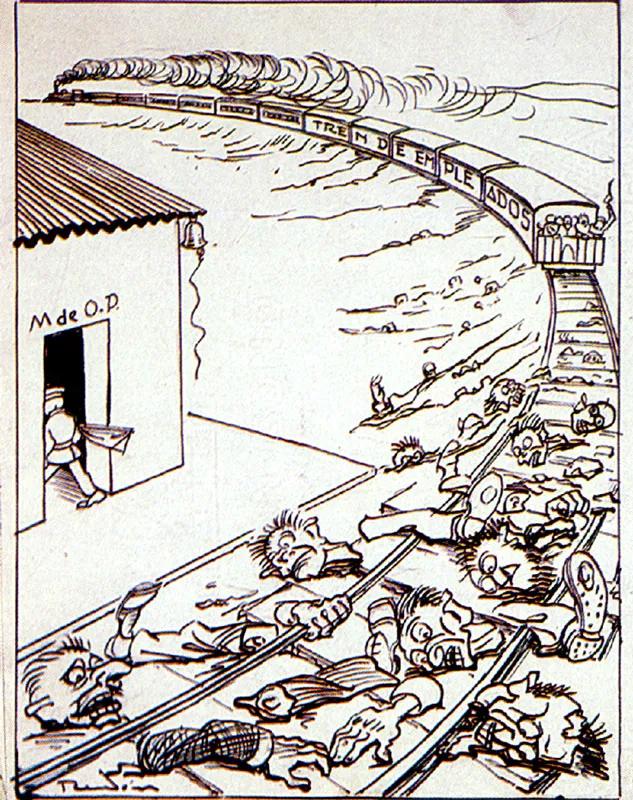 RICARDO RENDON
Caricaturas. 1927?30.
Lápiz y tinta sobre papel. 27.5 x 21.5 cm cada una.
Colección particular, Bogotá.