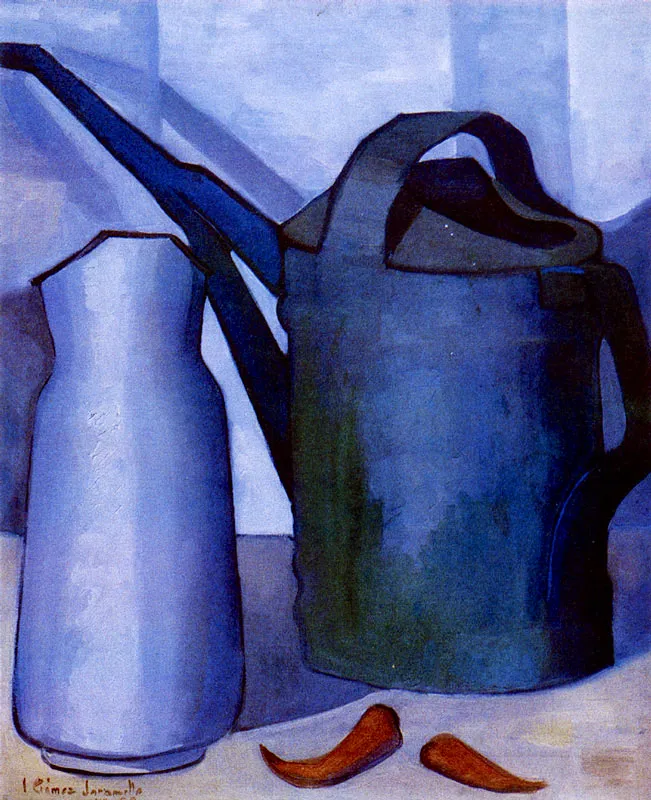 IGNACIO GOMEZ JARAMILLO
Bodegón. 1959.
Oleo sobre lienzo. 81 x 64.5 cm.
Colección porticular, Bogotá.
