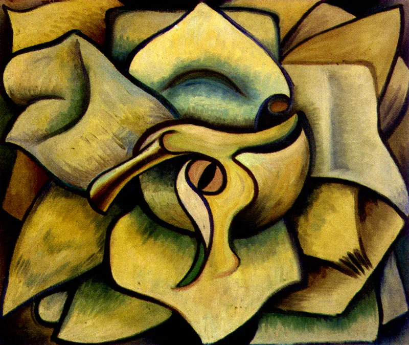 MARCO OSPINA
Flor
Oleo sobre lienzo. 60.b x 70.5 cm.
Coleccin Museo de Arte Moderno de Bogot. 