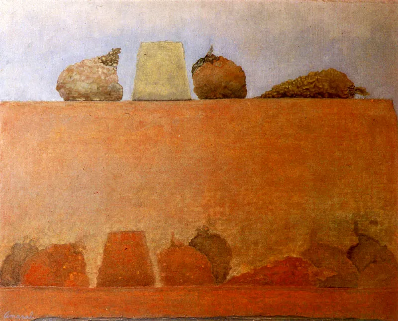 JIM AMARAL
De profundis, Silent Red No 47. 1985.
Acrílico, óleo y collage sobre madera. 72 x 90 cm.
Propiedad del artista.