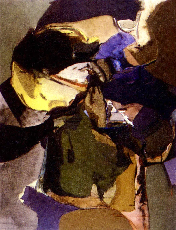 FANNY SANIN
Oleo No. 6. 1966.
Oleo sobre lienzo. 113 x 103 cm.
Colección Museo de Arte Moderno de Bogotá.