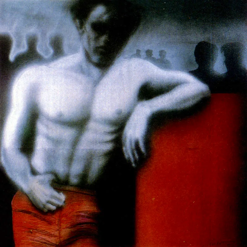 EVER ASTUDILLO
Sin título. 1984.
Mixto sobre Papel. 104.5 x 104.5 cm.
Propiedad del artista.
