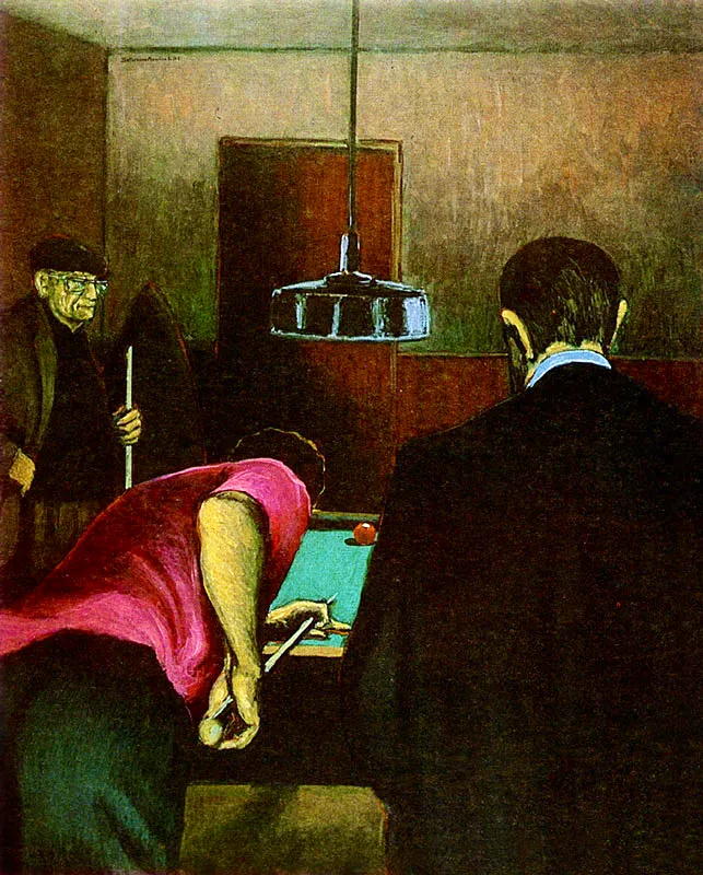 SATURNINO RAMIREZ
Mi Noche Triste. 1984.
Pastel sobre papel. 81 x 65 cm.
Colección particular, París.