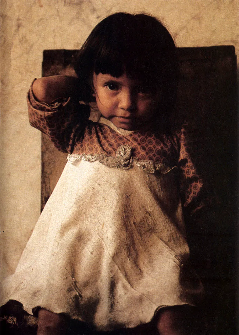 Niña mestiza de Araracuara.