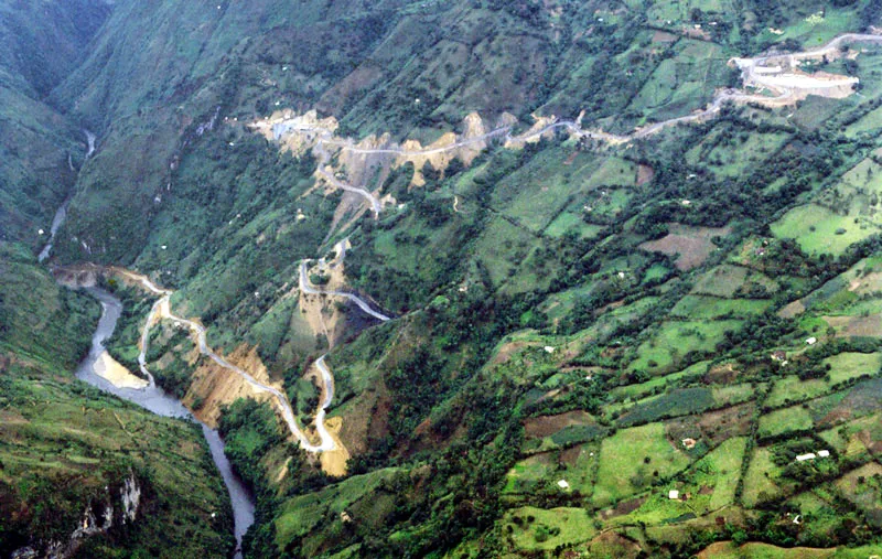 La enorme represa