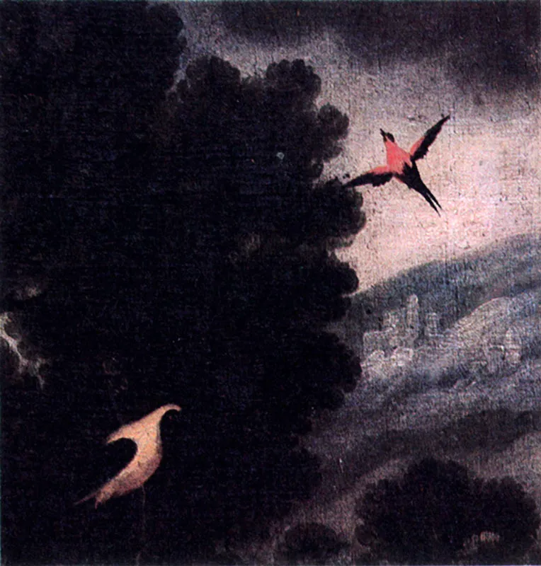 El sueño de San José (C. 1941). Detalle. Col. Sáenz Dávila. Bogotá.