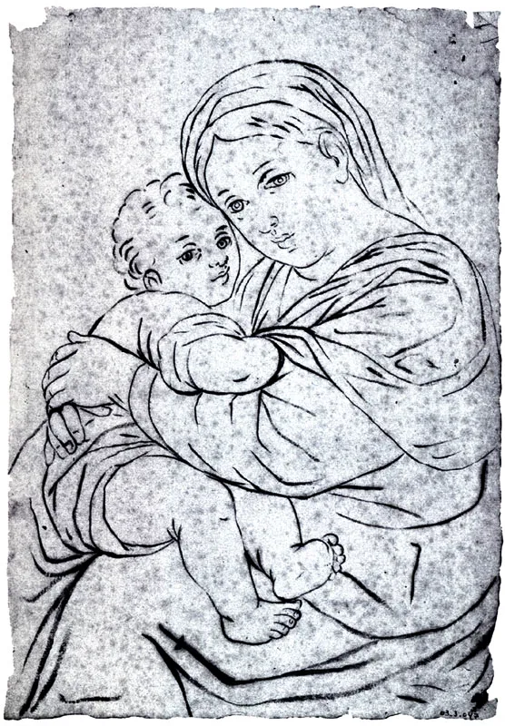 Inmaculada con San Francisco