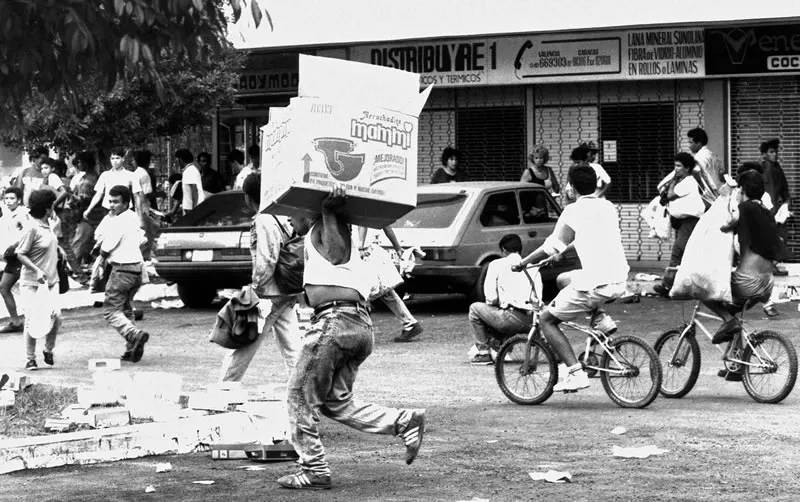 El "Caracazo", 27 de febrero de 1989