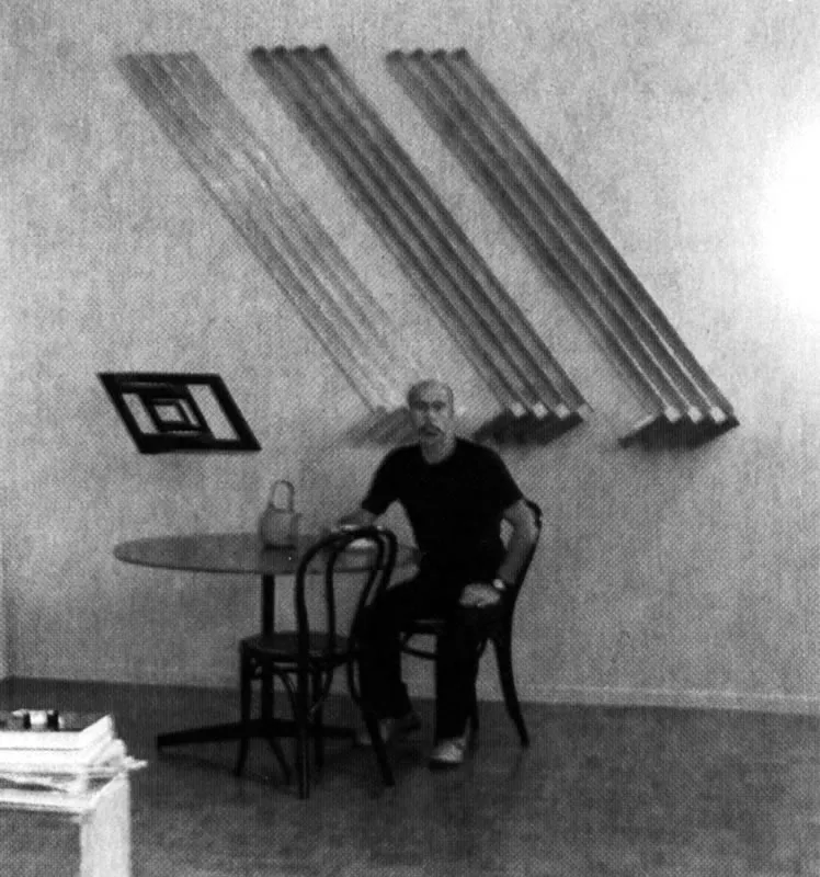 En el estudio de Westbeth, New York, 1970.