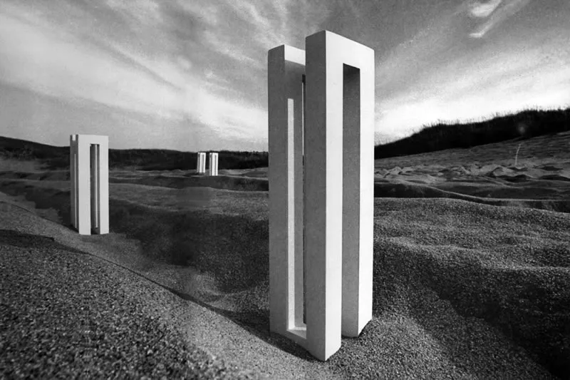 Mdulos.
Proyecto monumental para concreto, 1971. Joel Witkins