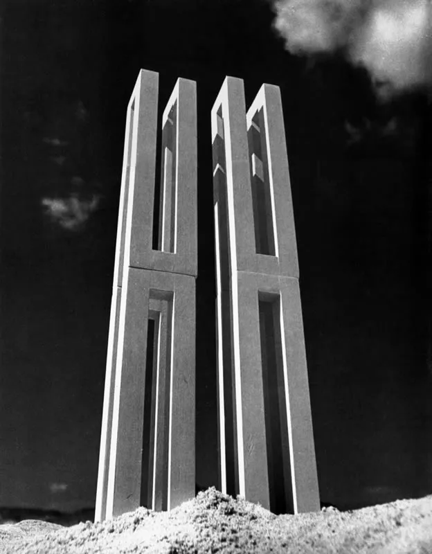 Mdulos.
Proyectos monumentales para concreto, 1971. Joel Witkins