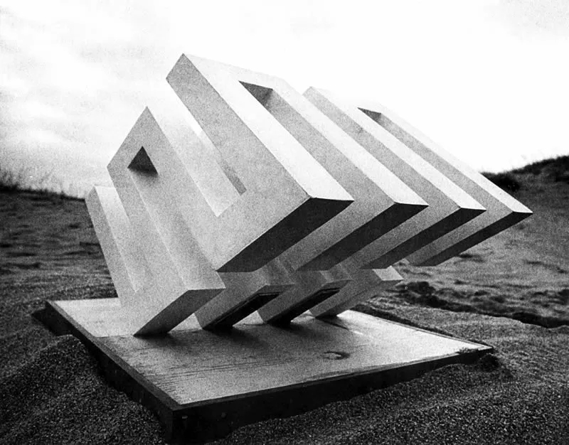 Proyecto en madera para construccin en metal,1972. Joel Witkins