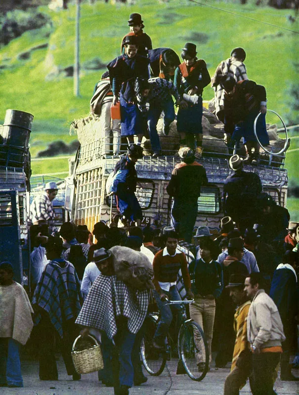 Indgenas Guambianos en el Cauca. 