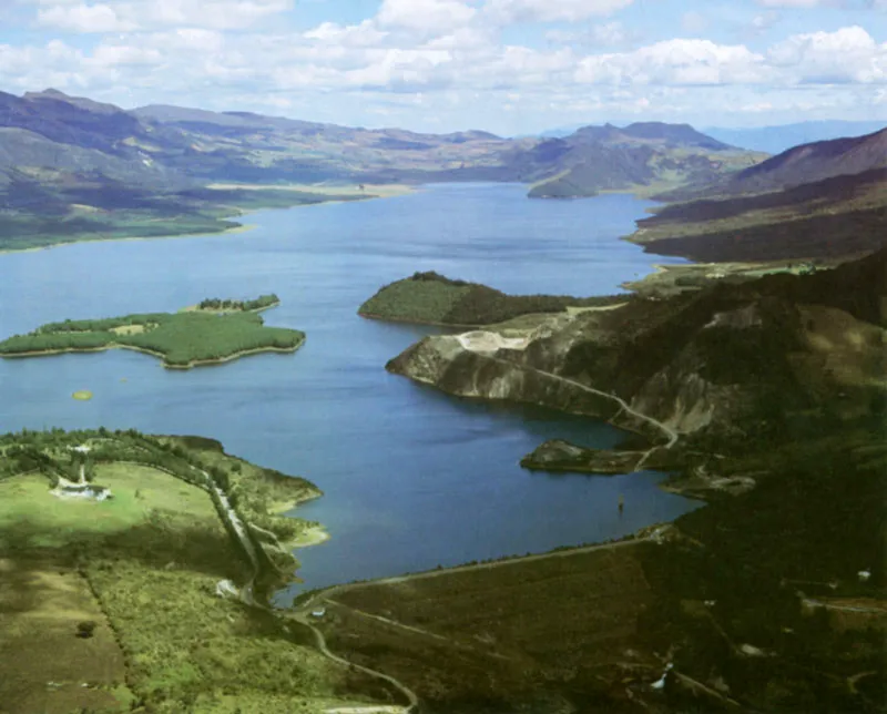 Represa del Neusa, Cundinamarca. 