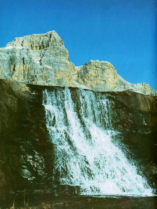 Cascada de la laguna de la plaza, Sierra Nevada de Gicn. 