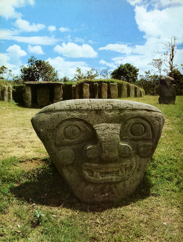 La estatuaria de San Agustn en el Huila es el grito del silencio y del paseo indgena en Colombia. 