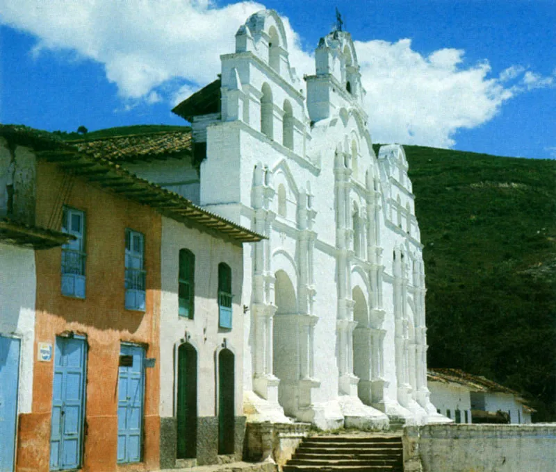 Iglesia de Aratoca, Norte de Santander. 