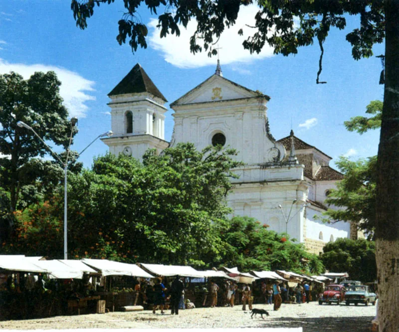 Mercado en Santa Fe de Antioquia. 