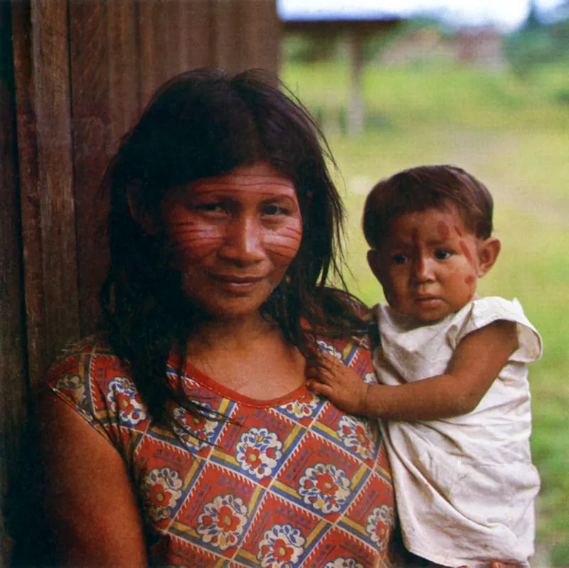 Rostros guahíbos.