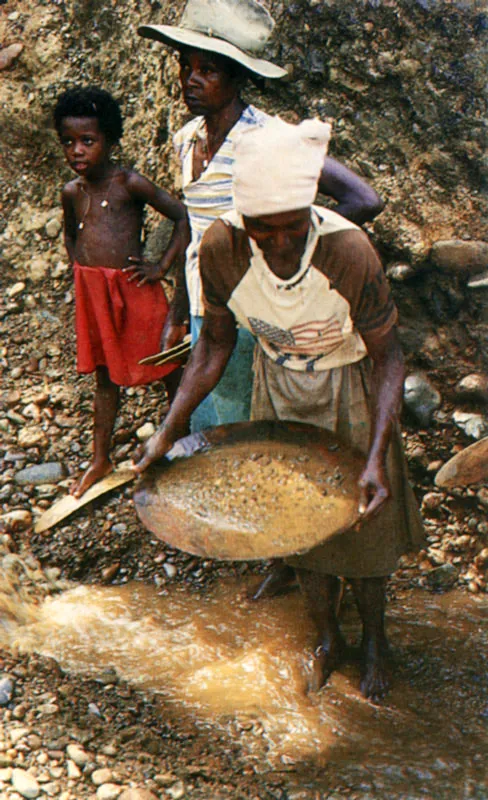 Tumaco, los manglares y la barequera, buscadora de oro en Barbacoas, son imgenes de la costa Pacfica. 