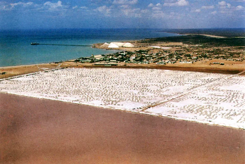 Salinas de Manaure en la Guajira. 