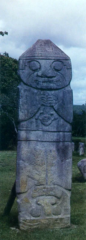 La estatuaria de San Agustn en el Huila es el grito del silencio y del paseo indgena en Colombia. 