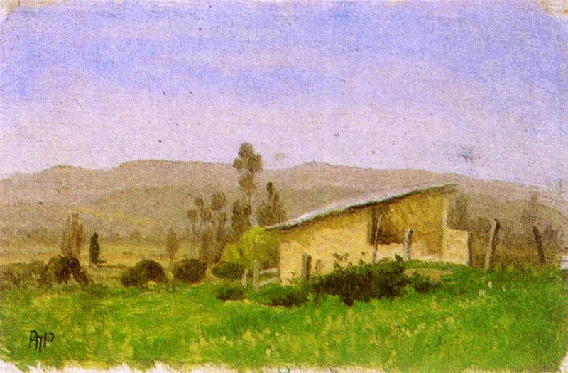 ROBERTO PARAMO
Apuntes de la Sabana. 1900-15.
Oleo sobre lienzo y sobre cartn. 9 x 13 cm. promedio.
Coleccin Museo de Arte Moderno de Bogot y Colecciones
particulares. 