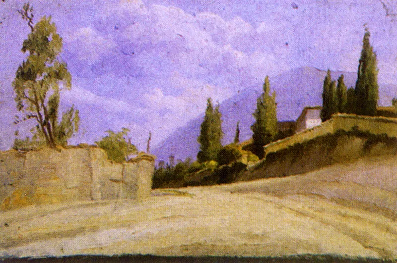 ROBERTO PARAMO
Apuntes de la Sabana. 1900-15.
Oleo sobre lienzo y sobre cartn. 9 x 13 cm. promedio.
Coleccin Museo de Arte Moderno de Bogot y Colecciones
particulares. 