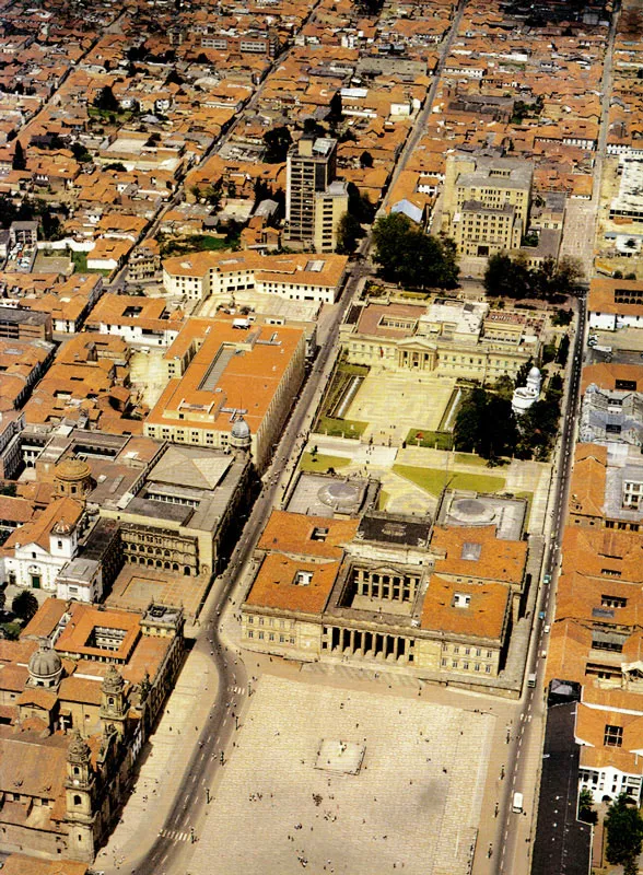 Plaza de Bolvar, centro histrico. Rudolf